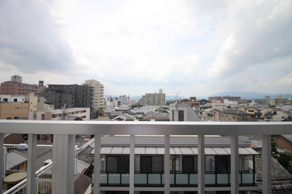 バルコニーからの風景