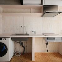 京都市山科区日ノ岡坂脇町21の賃貸物件/無印の洗濯機が設置済