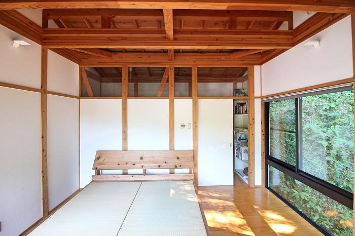 天井は1番高いところで3mオーバー