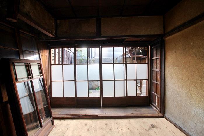 庭向きの開口部