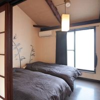 京都市中京区壬生松原町45-8の売買物件/左側の笹の絵はもうありません（シール撤去済）※写真は過去の賃貸募集時のもの