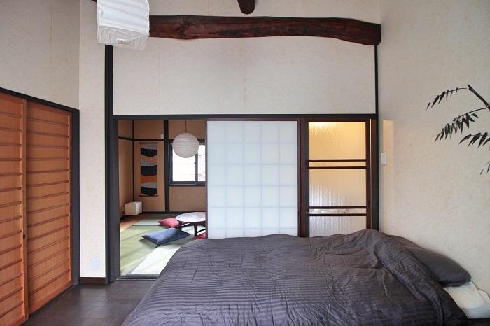 京都市中京区壬生松原町45-8の売買物件/階段から各部屋への動線が確保されてます　※写真は過去の賃貸募集時のもの