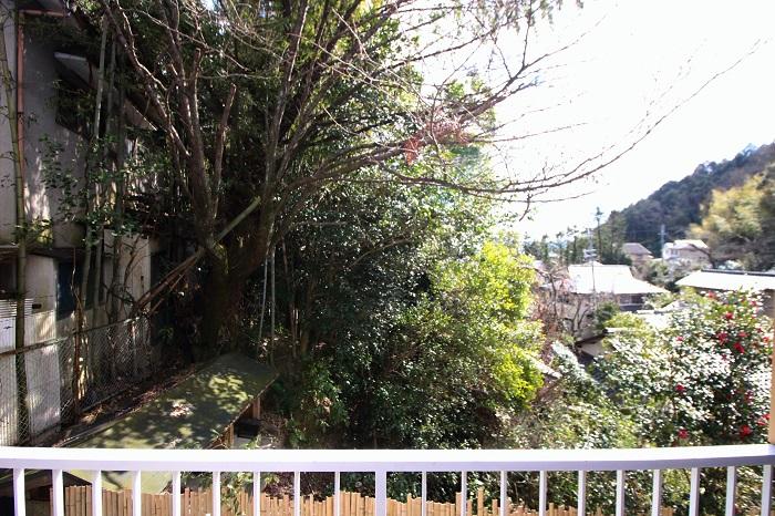 京都市山科区日ノ岡坂脇町21の賃貸物件/（8号室の写真　7号室はこの右隣りなのでもう少し抜け感あり）