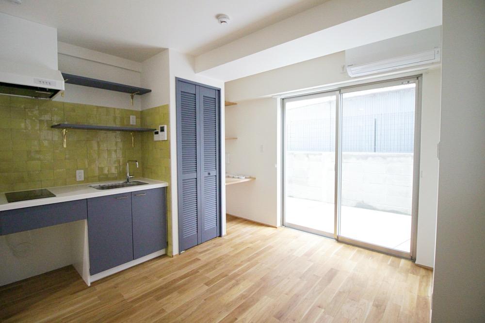 1階の庭付きのお部屋です。