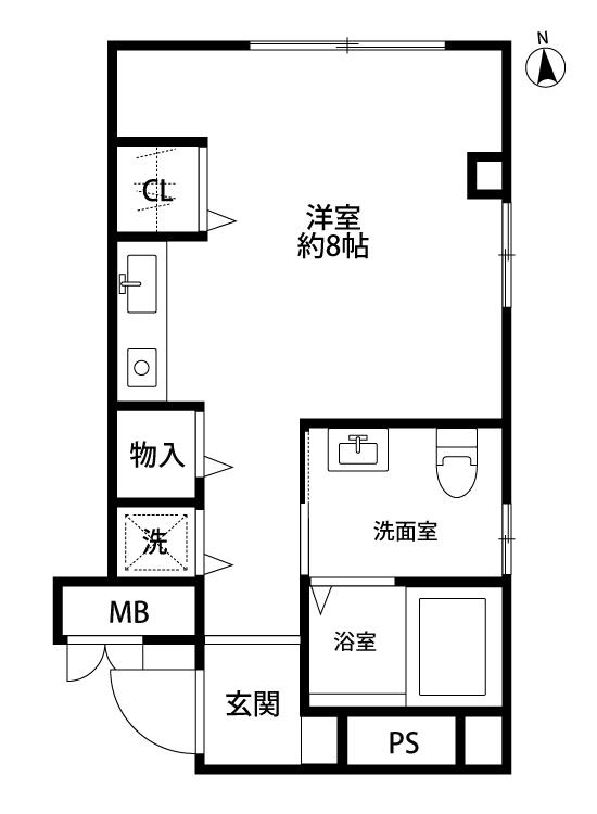 1階間取り図
