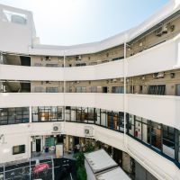 大阪市浪速区桜川の賃貸物件/どこから見ても扇型な新桜川ビル