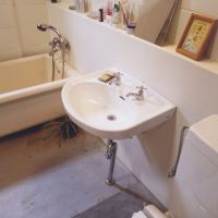 大阪市東成区神路３丁目の賃貸物件/洗面とトイレもオープンです