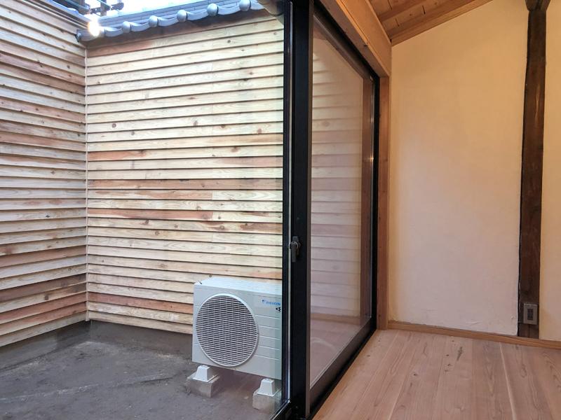 大阪市生野区生野東２丁目の賃貸物件/坪庭でガーデニングも楽しめます