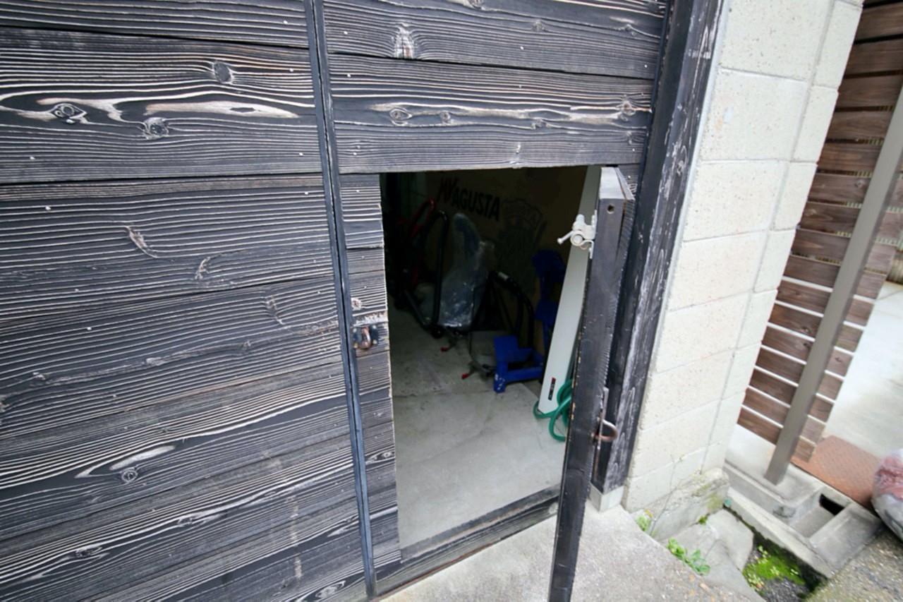 大阪市東成区神路３丁目の賃貸物件/潜り戸があるので、日常の出入りはここからでも