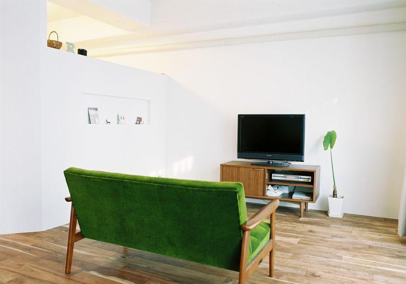 大阪市北区同心1丁目の賃貸物件/ニッチ棚と壁上部にお手持ちのコレクションを飾ってみませんか？