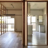 大阪市住之江区北加賀屋2丁目の賃貸物件/南向きのバルコニーから入る光が気持ちいいんです。