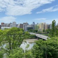 大阪市都島区中野町4丁目の賃貸物件/ゆったりと流れる大川。春には桜とのコラボレーションが楽しめます。