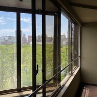 大阪市都島区中野町4丁目の賃貸物件/共用部からも素敵な眺めが見られます。