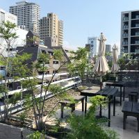 大阪市中央区内平野町2丁目の賃貸物件/ちょっと休憩は共用屋上で