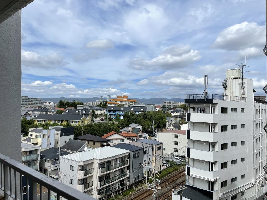 大阪府吹田市千里山月が丘6-1の売買物件/バルコニーからの眺望