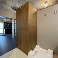 大阪市城東区中央1丁目の賃貸物件/洗濯機も洗面室に