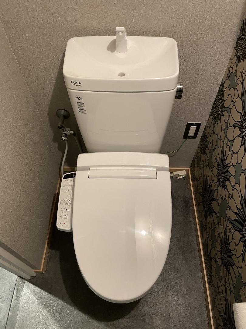 大阪市城東区中央1丁目の賃貸物件/トイレは温水洗浄便座です