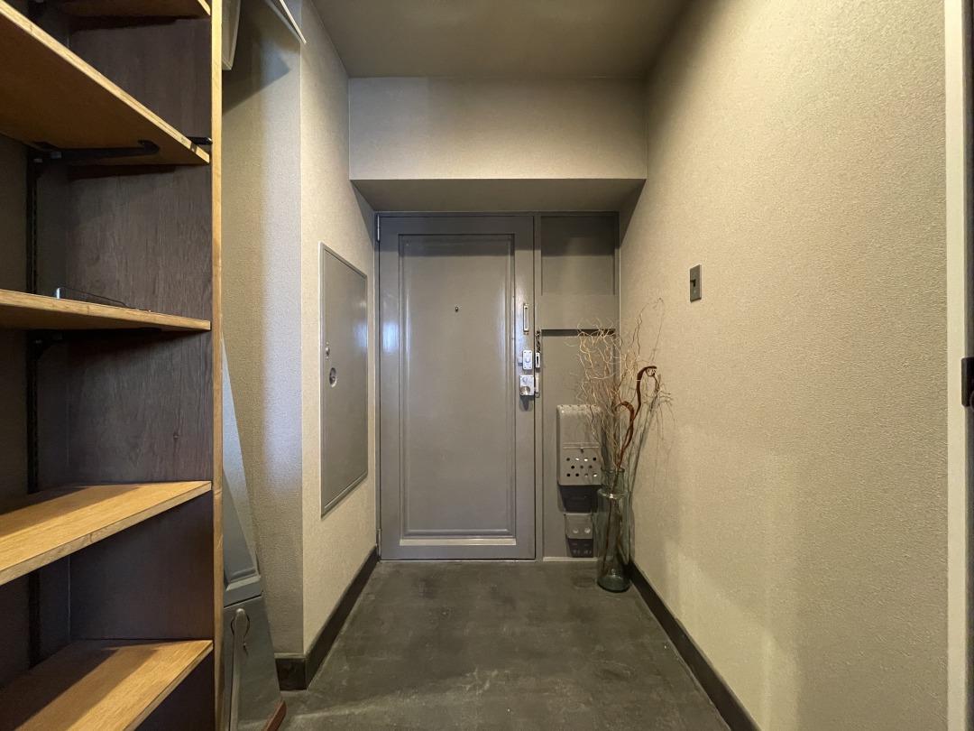 大阪市城東区中央1丁目の賃貸物件/広い土間玄関。これなら自転車もおけそう