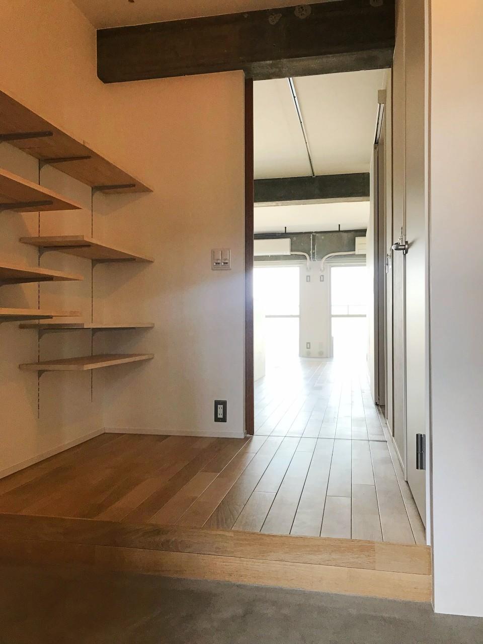 大阪市港区弁天4丁目13&minus;23の売買物件/玄関からの景色