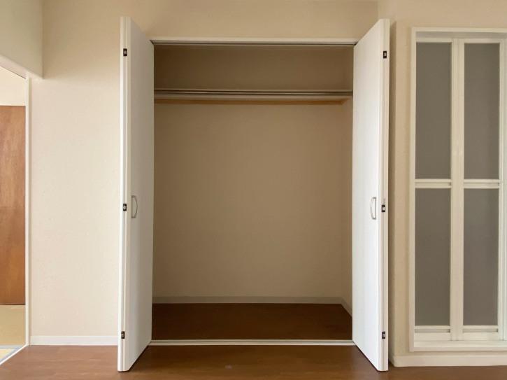 大阪市天王寺区城南寺町4丁目の賃貸物件/押入れからクローゼットに変わりました。（写真は前回掲載時のものです）