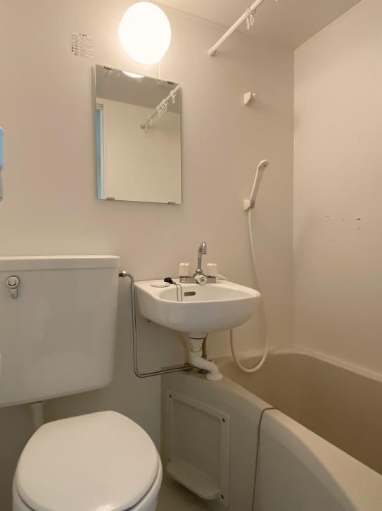 大阪市天王寺区城南寺町4丁目の賃貸物件/清潔感ある3点ユニット（写真は前回掲載時のものです）