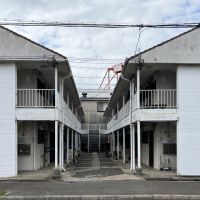 堺市堺区南島町4丁目の賃貸物件/文化住宅全容