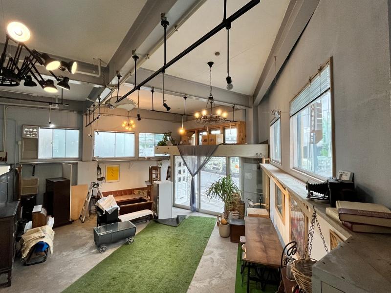 大阪市住之江区緑木2丁目の賃貸物件/元材木倉庫の天井高4.3mの大空間