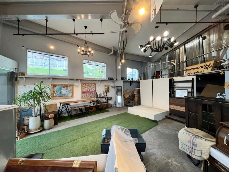 大阪市住之江区緑木2丁目の賃貸物件/ギャラリー・倉庫として使われていました。