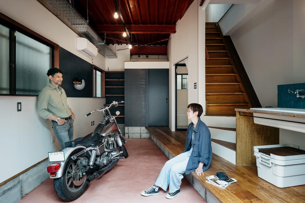 大阪市福島区海老江７丁目の賃貸物件/カップルでバイクが好きな方には、尚のことお勧めしたい。