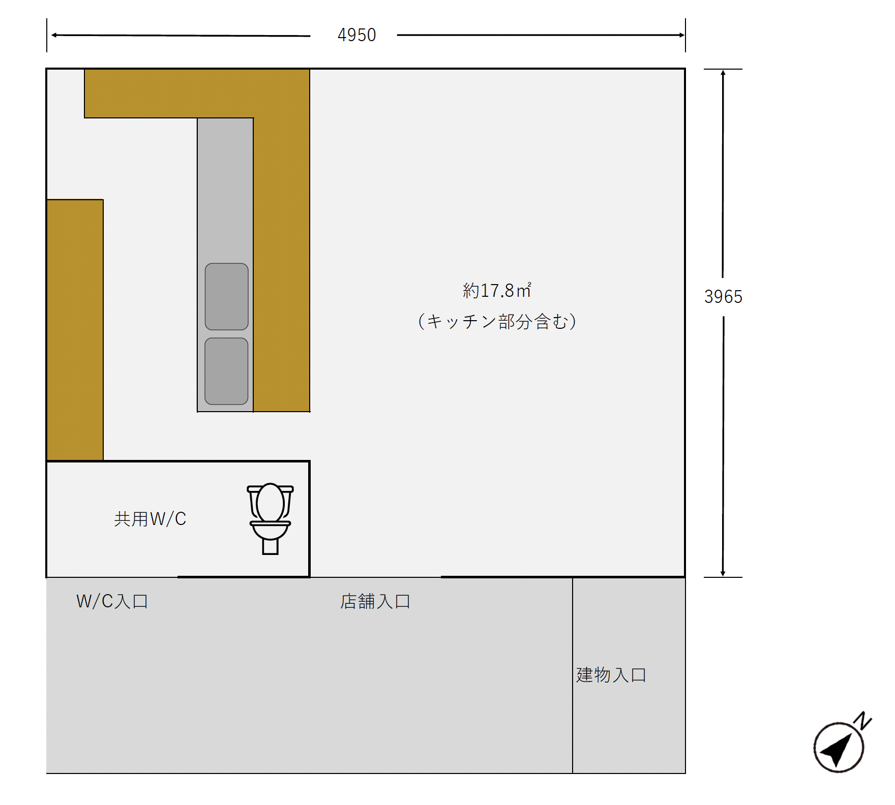 堺市堺区市之町東二丁の賃貸物件