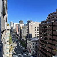 大阪市中央区南船場2丁目の賃貸物件/高層階からは、空と船場のまちが俯瞰できます。