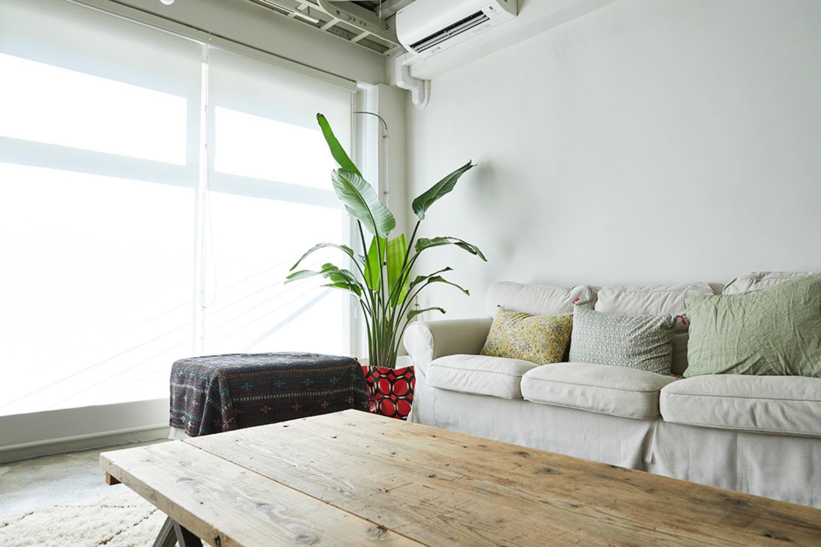 大阪市北区中崎町3丁目の賃貸物件/開口部が大きく、たっぷりと光が入ってきます。