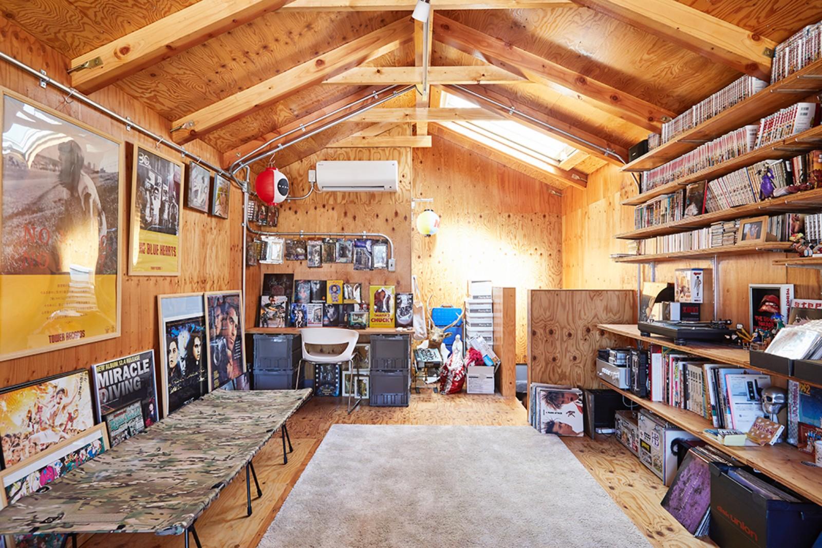 大阪市北区中崎町3丁目の賃貸物件/溢れ出る秘密基地感。