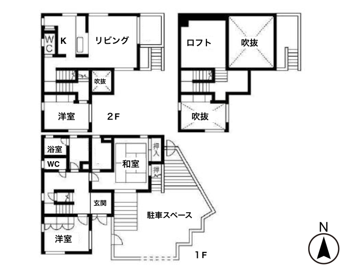 交野市星田西4丁目の賃貸物件