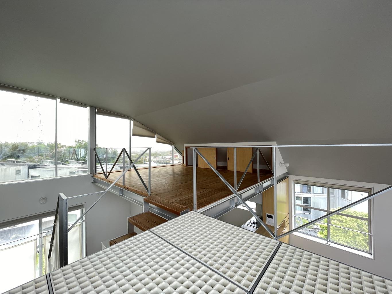 交野市星田西4丁目の賃貸物件/反対側から見るとこんな感じ