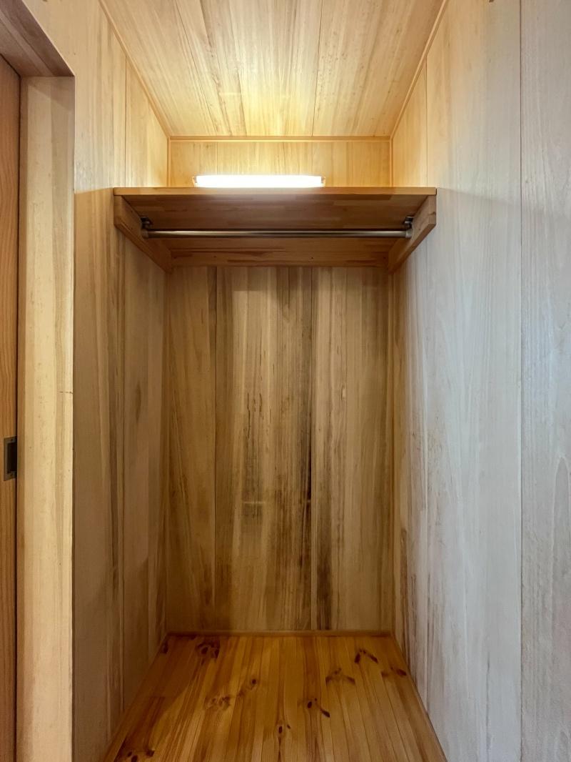 豊中市上野西2丁目の賃貸物件/クローゼットの中。