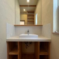 豊中市上野西2丁目の賃貸物件/独立洗面台。