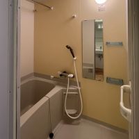 大阪府大阪市港区市岡元町3丁目の賃貸物件/浴室はユニットバス。