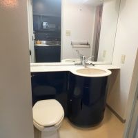 大阪府大阪市住之江区北加賀屋３丁目の賃貸物件/全面鏡は部屋も広く見えて意外と嬉しいポイント。