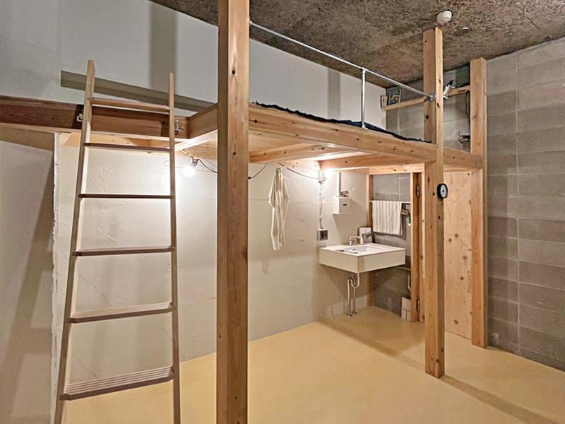 大阪市浪速区元町の賃貸物件/10.6㎡に4㎡の棚上空間付