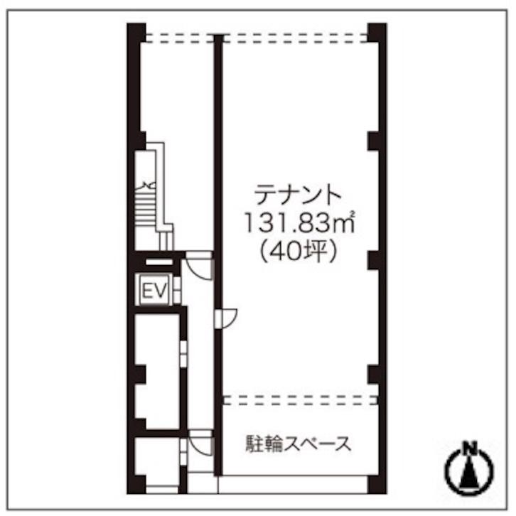 大阪市西区靭本町2丁目の賃貸物件/間取り図