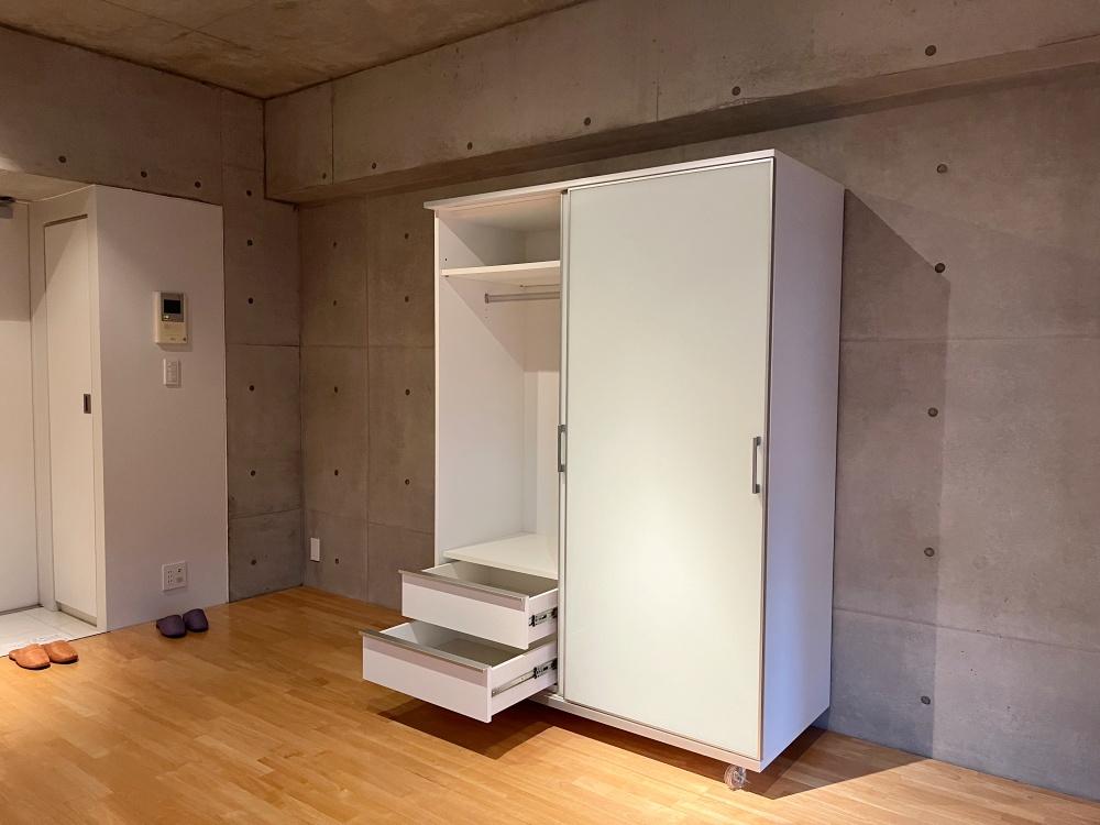 大阪市北区中崎西1丁目の賃貸物件/収納は可動収納。