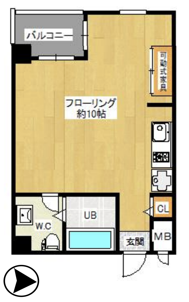 大阪市北区中崎西1丁目の賃貸物件