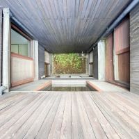 寝屋川市成田南町の賃貸物件/中庭を見下ろす