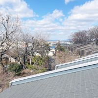 寝屋川市成田南町の賃貸物件/小高い丘の上なのでこの眺望