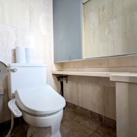大阪市西区新町1丁目の賃貸物件/トイレは共用で、階段のスキップフロアに男女交互にあります。
