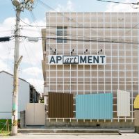 大阪市住之江区北加賀屋2丁目の賃貸物件/目を引く外観。