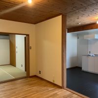 大阪市平野区加美西1丁目の賃貸物件/扉の開閉次第でひとつながりになる住居部分