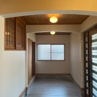 大阪市平野区加美西1丁目の賃貸物件/玄関土間は店舗と住居が共有します