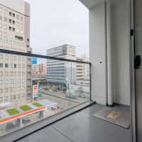 大阪府大阪市淀川区⻄中島の賃貸物件/バルコニーの奥行きも広く、外で一息つくこともできます。